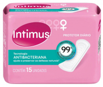 PROT INTIMUS DAYS C/15 S/A S/P ANTIBACTERIANA