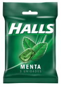 HALLS BAG MENTA (NOVO) 84G