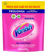 VANISH LIQUIDO ROSA TIRA MANCHAS MULTIUSO REFIL ECON. 200ML