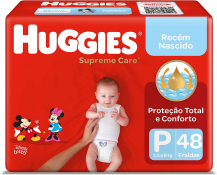 FRALDA HUGGIES SUPREME CARE MEGA P 48F