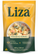 MAIONESE LIZA TRADICIONAL SACHE 400G