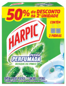 HARPIC PEDRA SANIT PINHO 2 UN 50% DESC 2 U