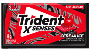 TRIDENT SIN BASE CEREJA PRETO