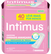 PROTETOR DIARIO INTIMUS C/40 S/A INDIC.TROCA
