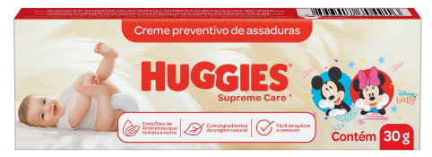 CREME ASSADURAS HUGGIES S. CARE 30G