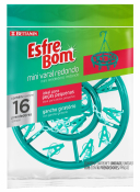 ESFREBOM MINI VARAL REDONDO C/ 16 PRENDEDORES