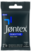 JONTEX PRESERVATIVO SENSITIVE 3 UNID