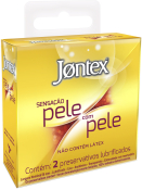 JONTEX PELE COM PELE 2 UND