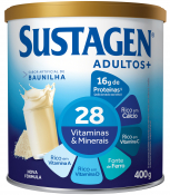 SUSTAGEN ADULTOS+ BAUNILHA LATA 400G