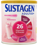 SUSTAGEN ADULTOS+ MORANGO LATA 400G