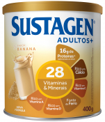 SUSTAGEN ADULTOS+ BANANA LATA 400G