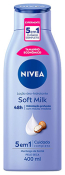 NIVEA LOCAO DEO HIDRATANTE SOFT MILK 400ML