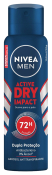 NIVEA MEN DESODORANTE 150ML AEROSOL ACTIVE DRY IMPACT