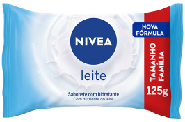 NIVEA SABON 125G HIDRAT PROT LEITE