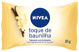 NIVEA SABON 85G HIDRAT TOQUE BAUNILHA