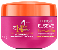 ELSEVE CREME DE TRATAMENTO LISO DOS SONHOS 2025 300G