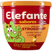 EXTRATO ELEFANTE POTE 300G STROGONOFF