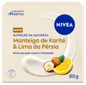 NIVEA SABON 80G MANTEIGA KARITE E LIMA PERSIA