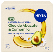 NIVEA SABON 80G OLEO DE ABACATE E CAMOMILA