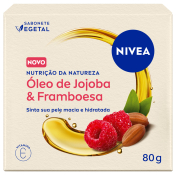 NIVEA SABON 80G OLEO DE JOJOBA E FRAMBOESA