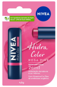 NIVEA HIDRATANTE LABIAL COLOR ROSA PINK 4,8G