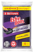ESFREBOM ESPONJA LIMPEZA EXTREMA C/4 UNID