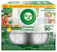 BOM AR DIF ELETR FLORESTA TROPICAL 2 REFIL 16ML