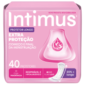 PROT.DIARIO INTIMUS C/40 S/A C/P PROT LONGO