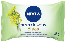 NIVEA SABON 85G HIDRAT ERVA DOCE