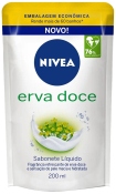 NIVEA SABON LIQ 200ML REFIL ERVA DOCE