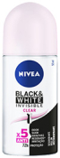 NIVEA DESODORANTE 50ML ROLL-ON BLACK & WHITE INVISIBLE CLEAR