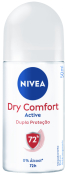 NIVEA DESODORANTE 50ML ROLL-ON DRY COMFORT