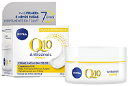 NIVEA Q10 CREME FACIAL ANTISSINAIS DIA 50GR