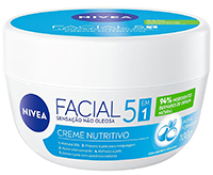 NIVEA FACIAL CARE CREME NUTRITIVO 5 EM 1 100G