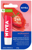 NIVEA HIDRATANTE LABIAL MORANGO SHINE 4,8G