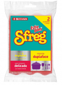 ESFREBOM ESPONJA SFREG DUPLA FACE 2UNID.