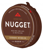 NUGGET PASTA P/ SAPATOS MARROM 36G