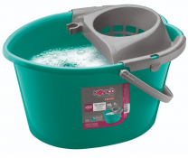 BALDE PLAST C/ESCORREDOR NOVICA 14L (1384)