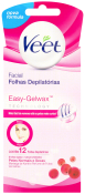 VEET CERA FRIA FACIAL PELE NORMAL 12 FLS