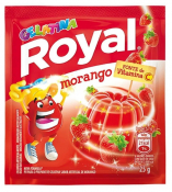 GELATINA ROYAL MORANGO (NOVO) 25G