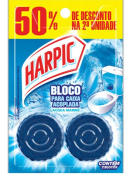 HARPIC BLOCO HIG FRESH CAIXA ACOPL 50% DESC 2UN.