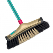 NOVICA VASSOURA PISO DELICADO COM CABO