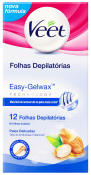 VEET CERA FRIA CORPORAL PELE DELICADA 12 FLS