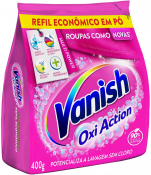 VANISH OXI ACTION ROSA PO REFIL 400G