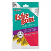 ESFREBOM LUVA MULTIUSO LATEX AMARELA M