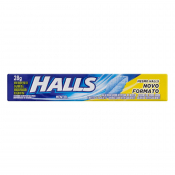HALLS SIN MENTHOL 28G