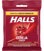 HALLS BAG CEREJA (NOVO) 84G