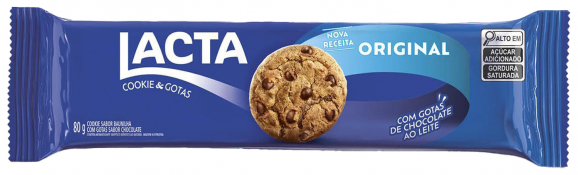 COOKIE LACTA AO LEITE 80G