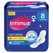 ABS INTIMUS C/8 NOTURNO SUAVE C/ABAS
