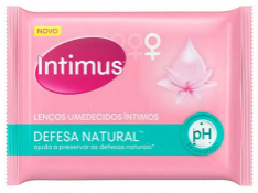 TOALHA UMEDECIDA FEMININA INTIMUS DEFESA NATURAL 16 UNID